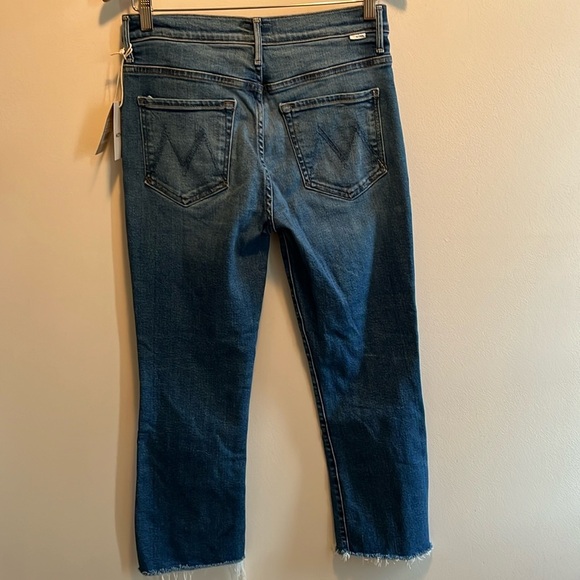 MOTHER The Insider Crop Step Fray Size 28 NWT - Picture 8 of 16